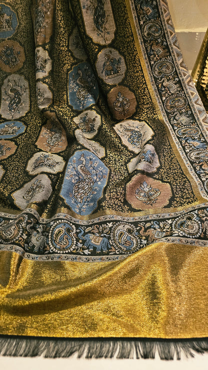 Moonlight kaani shawl: Pashmina