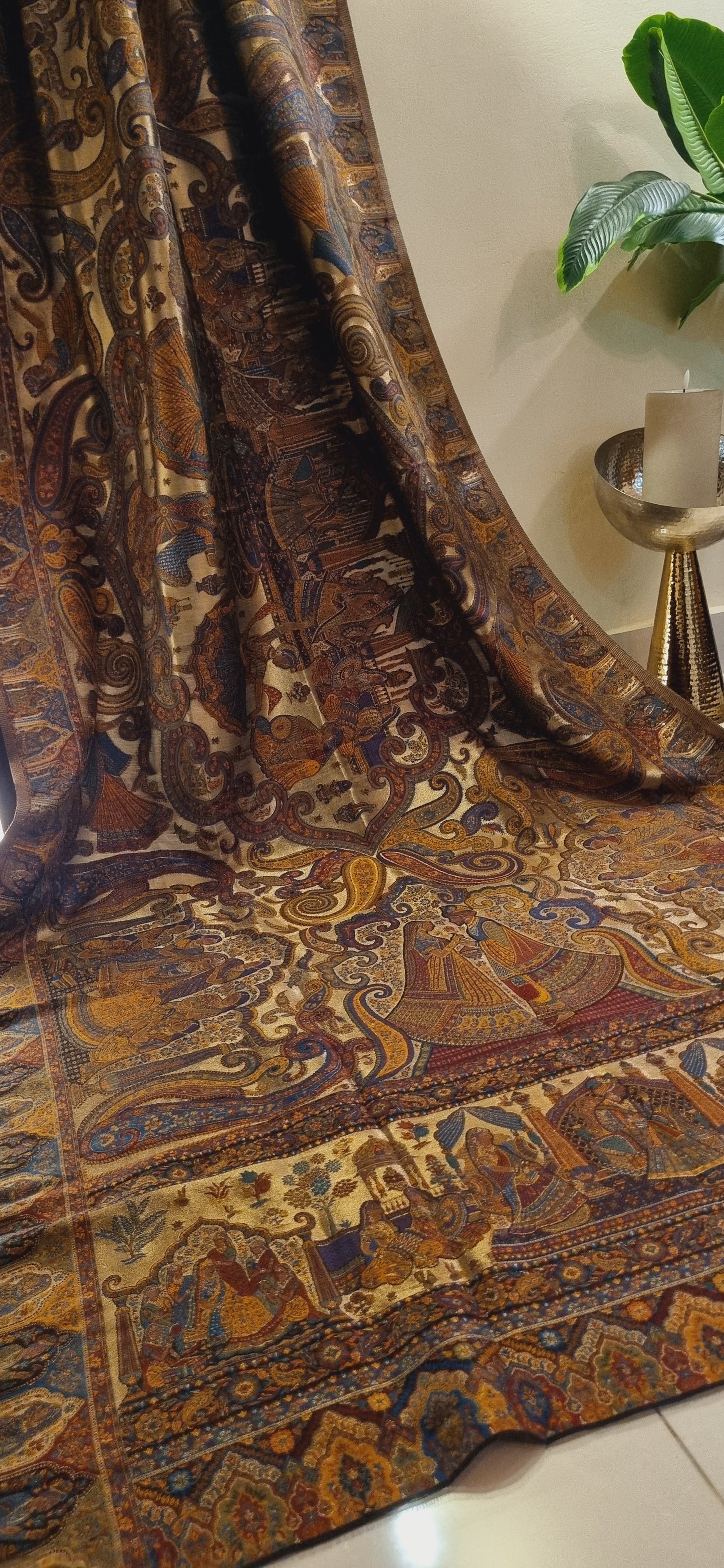 Moonlight silky pashmina shawl