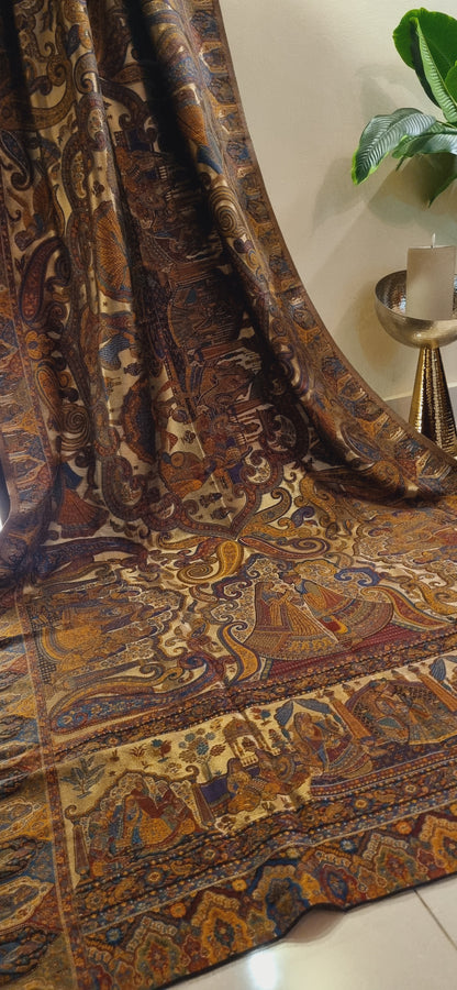 Moonlight silky pashmina shawl