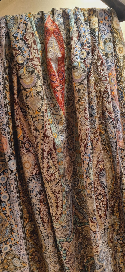 Reelkar embroidered pashmina
