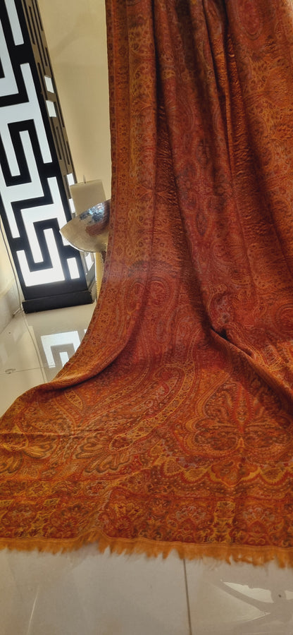 Reversible Persian kaani shawl