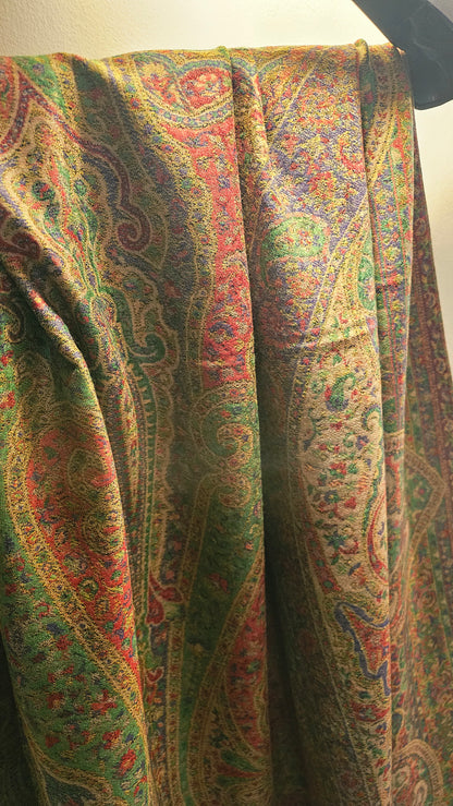 Persian reversible kaani: Pashmina