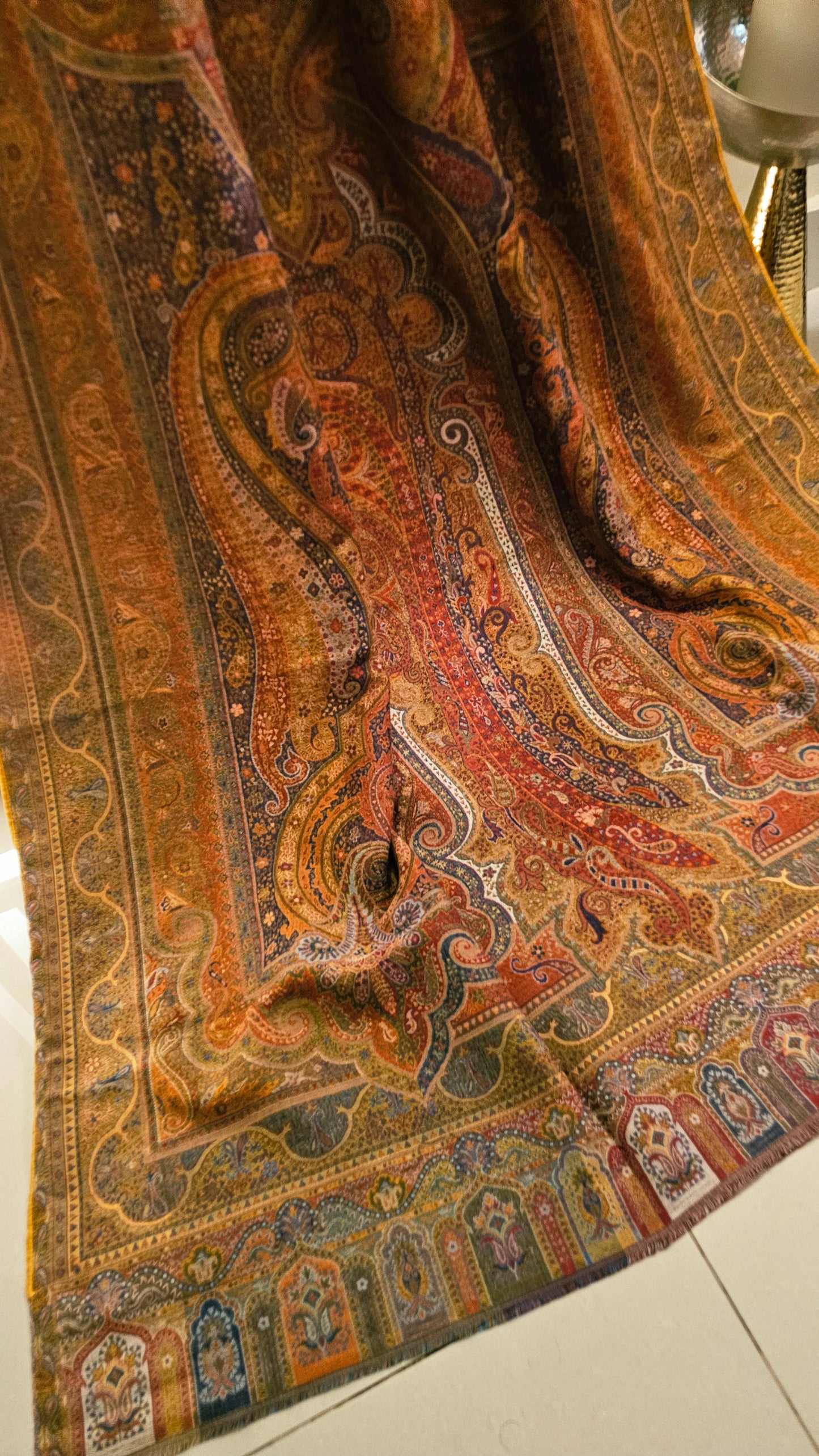 Unisex kaani shawl: Pashmina