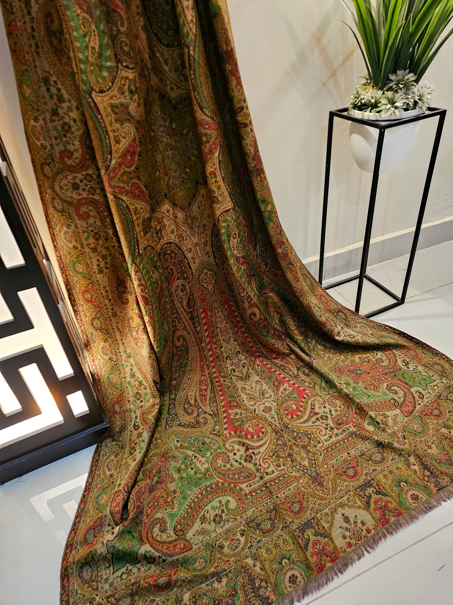 Tabraiz persian kaani pashmina shawl