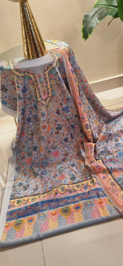 Pashmina reelkar suit