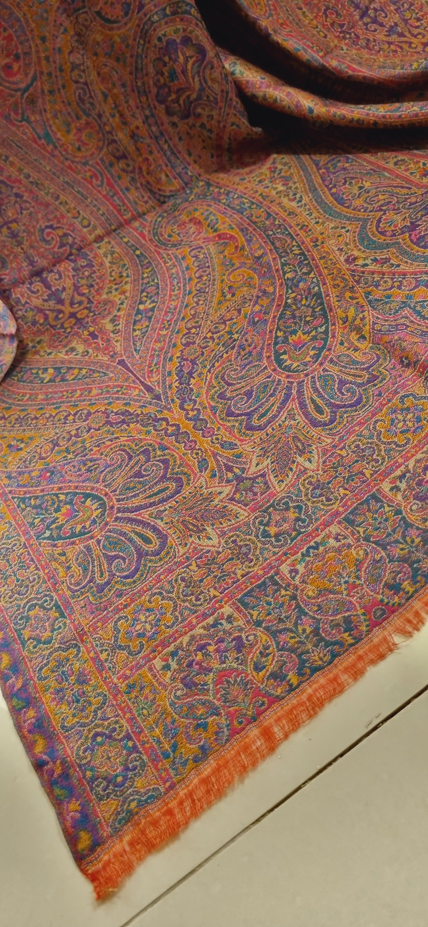Persian reversible kaani shawl