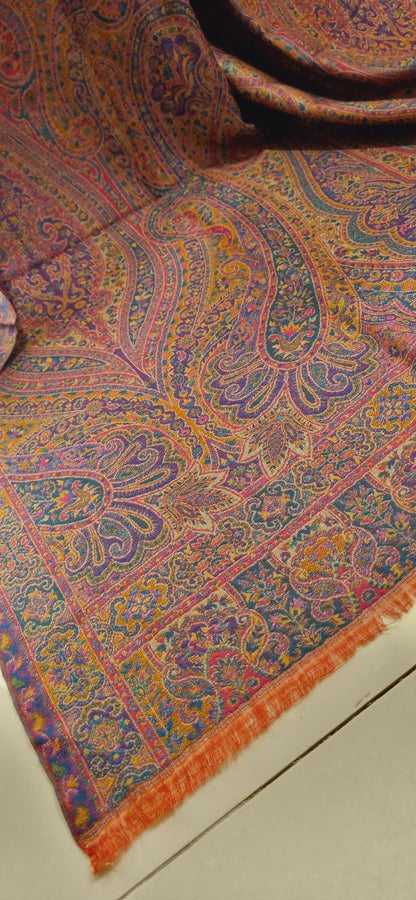 Persian reversible kaani shawl