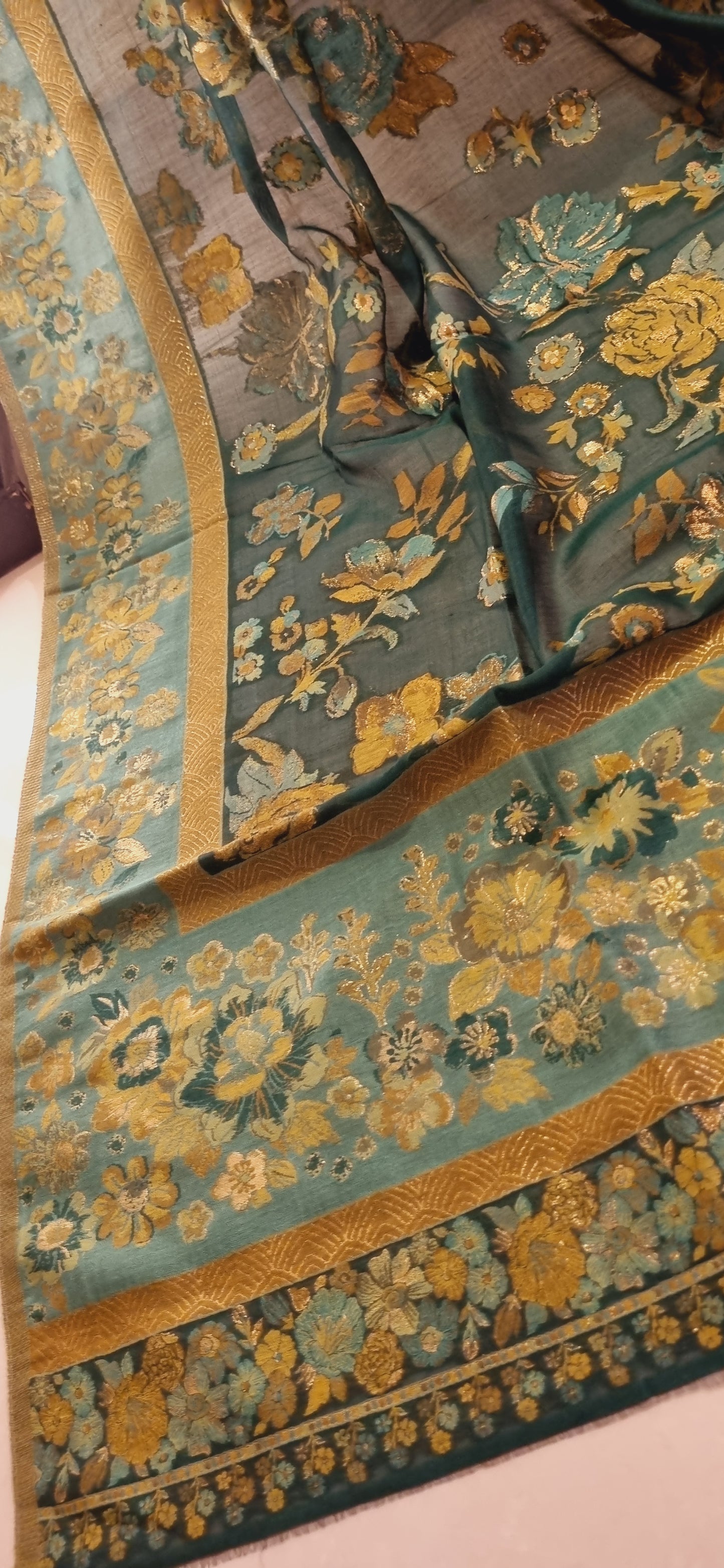 Eid edition: Silk kaani shawl