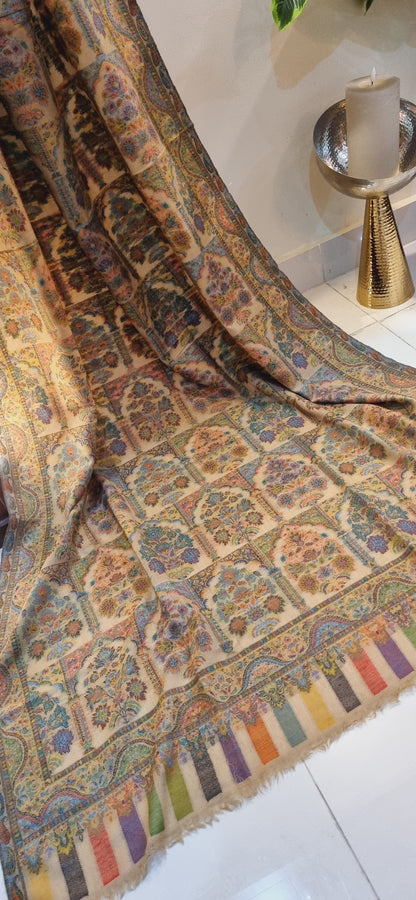 Persian kaani pashmina shawl