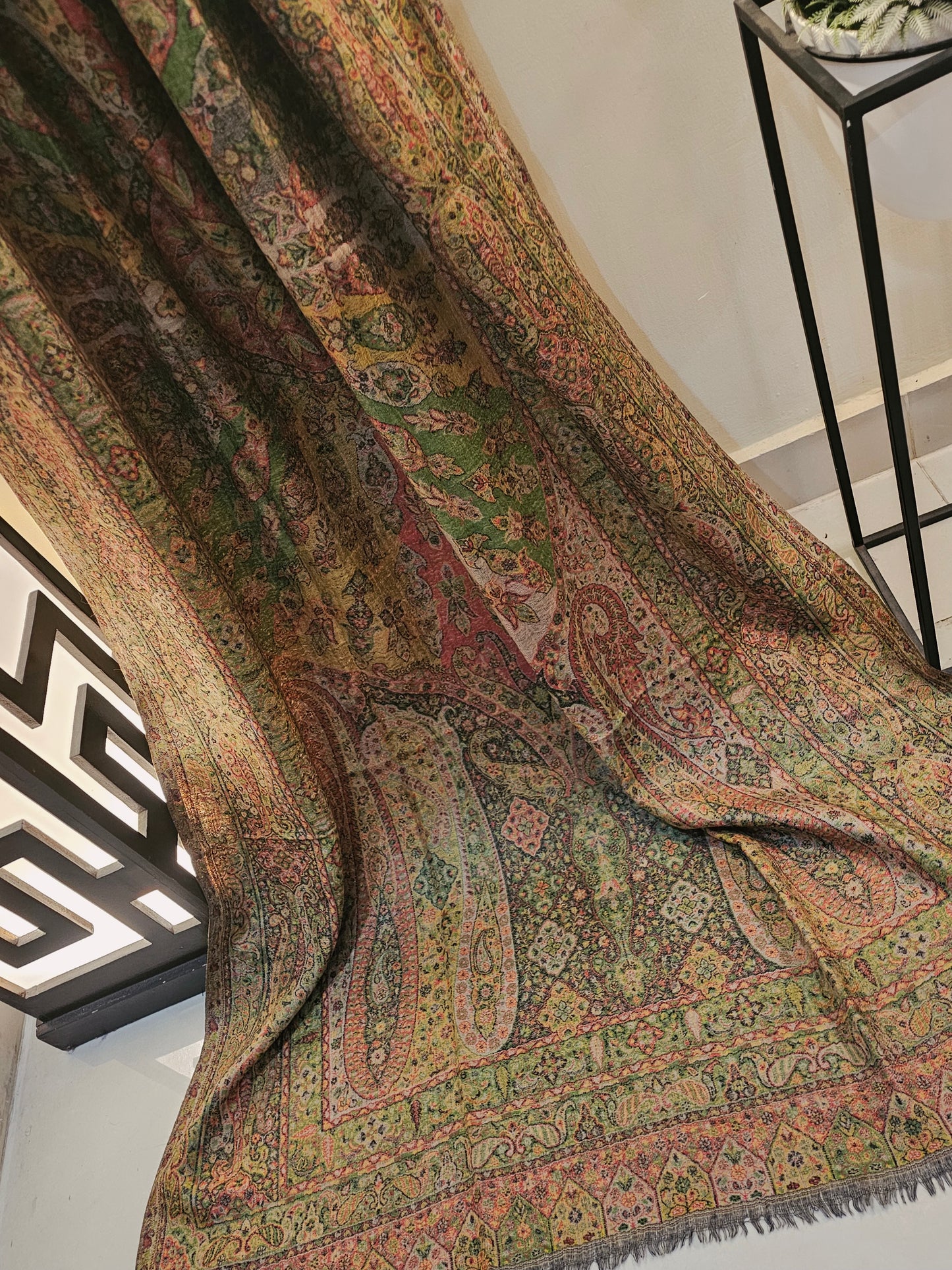 Persian kaani reversible pashmina shawl