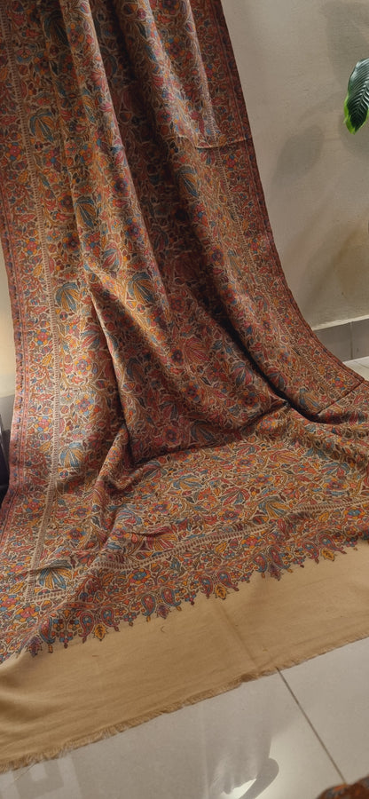 Jama kaani pashmina shawl