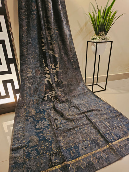 Silk kaani shawl