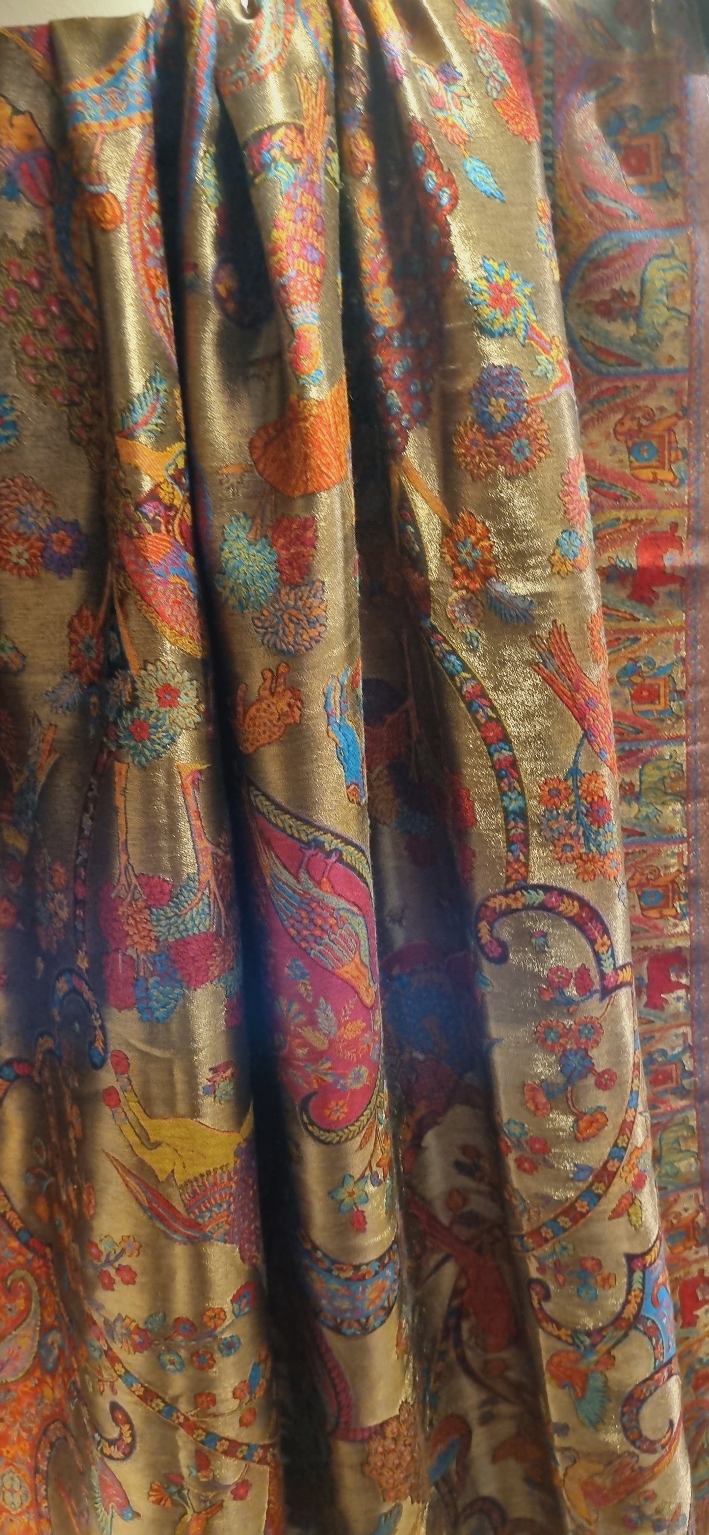 Silky moonlight pashmina kaani