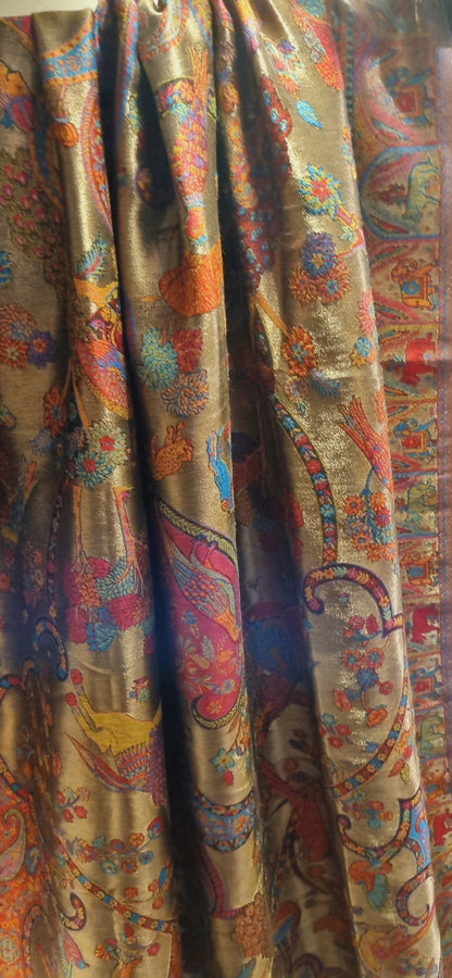 Silky moonlight pashmina kaani
