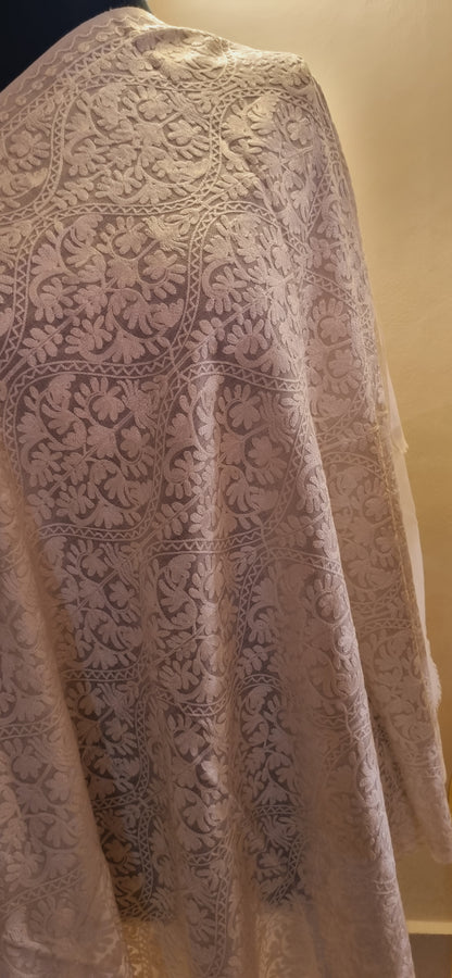 Pashmina embroidered Minishawl