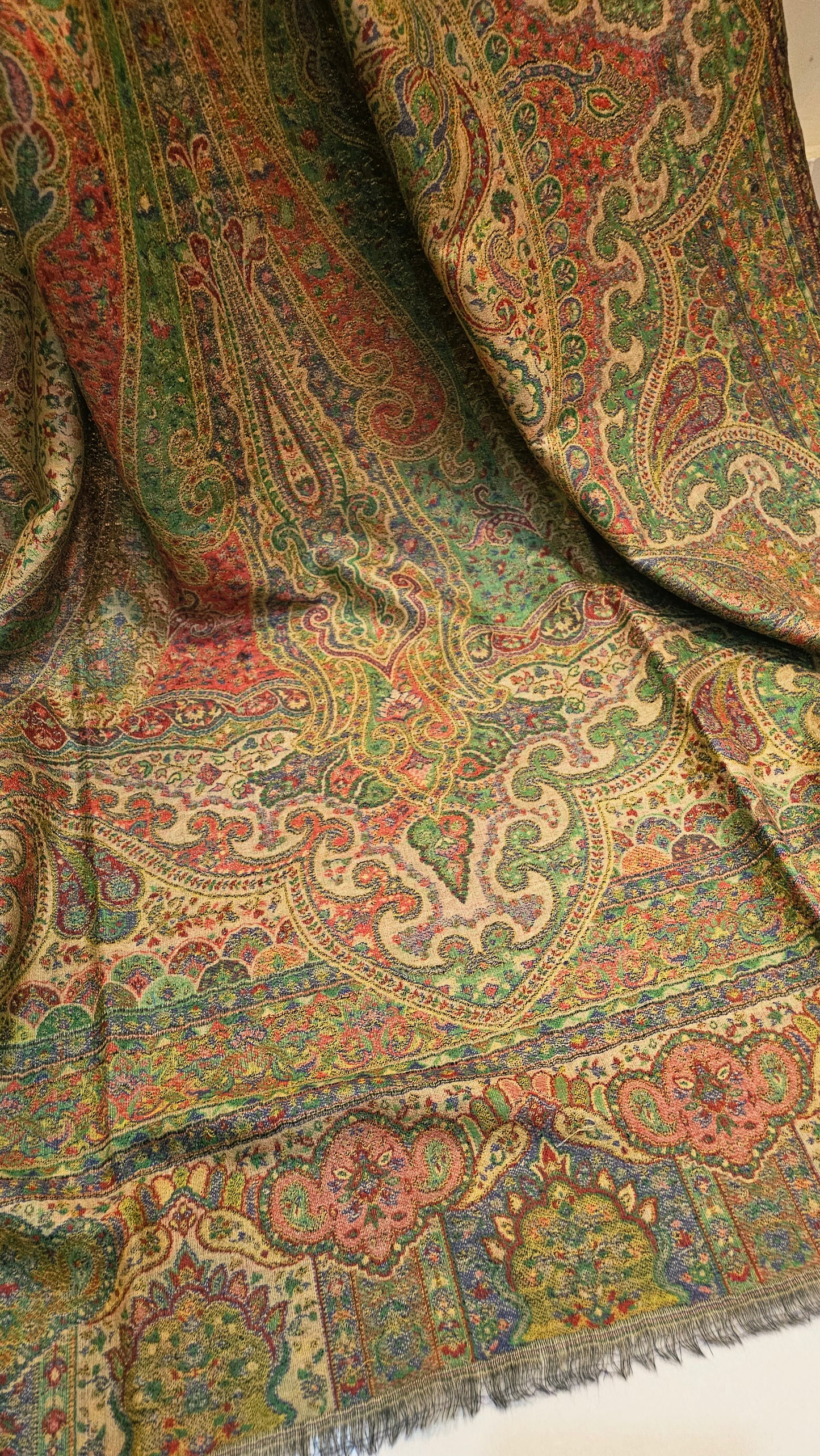 Persian reversible kaani: Pashmina