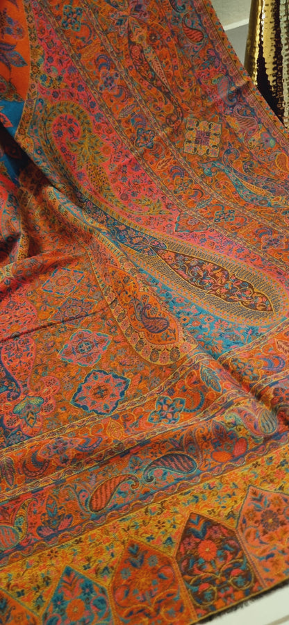 Shahjahani kaani shawl