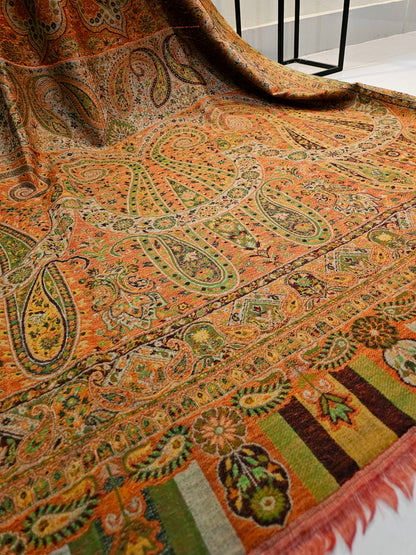 Tabraiz persian kaani pashmina shawl