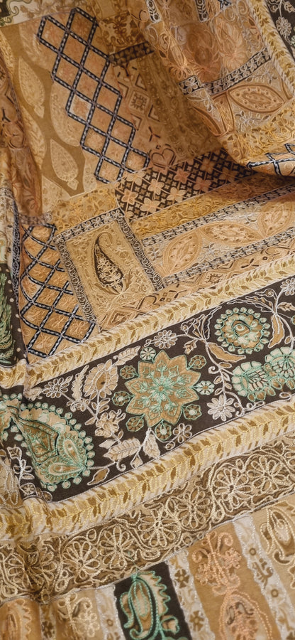Reelkar embroidered pashmina