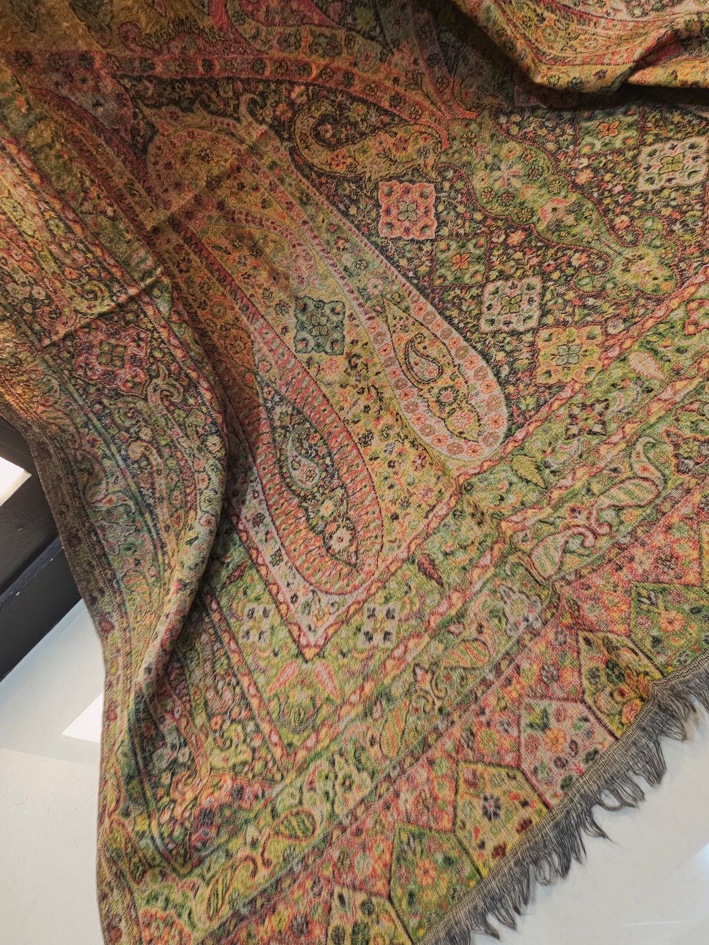 Persian kaani reversible pashmina shawl