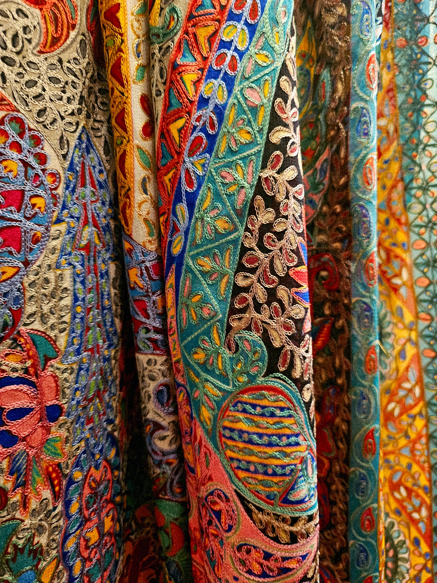 Reelkar silk shawl/dupata