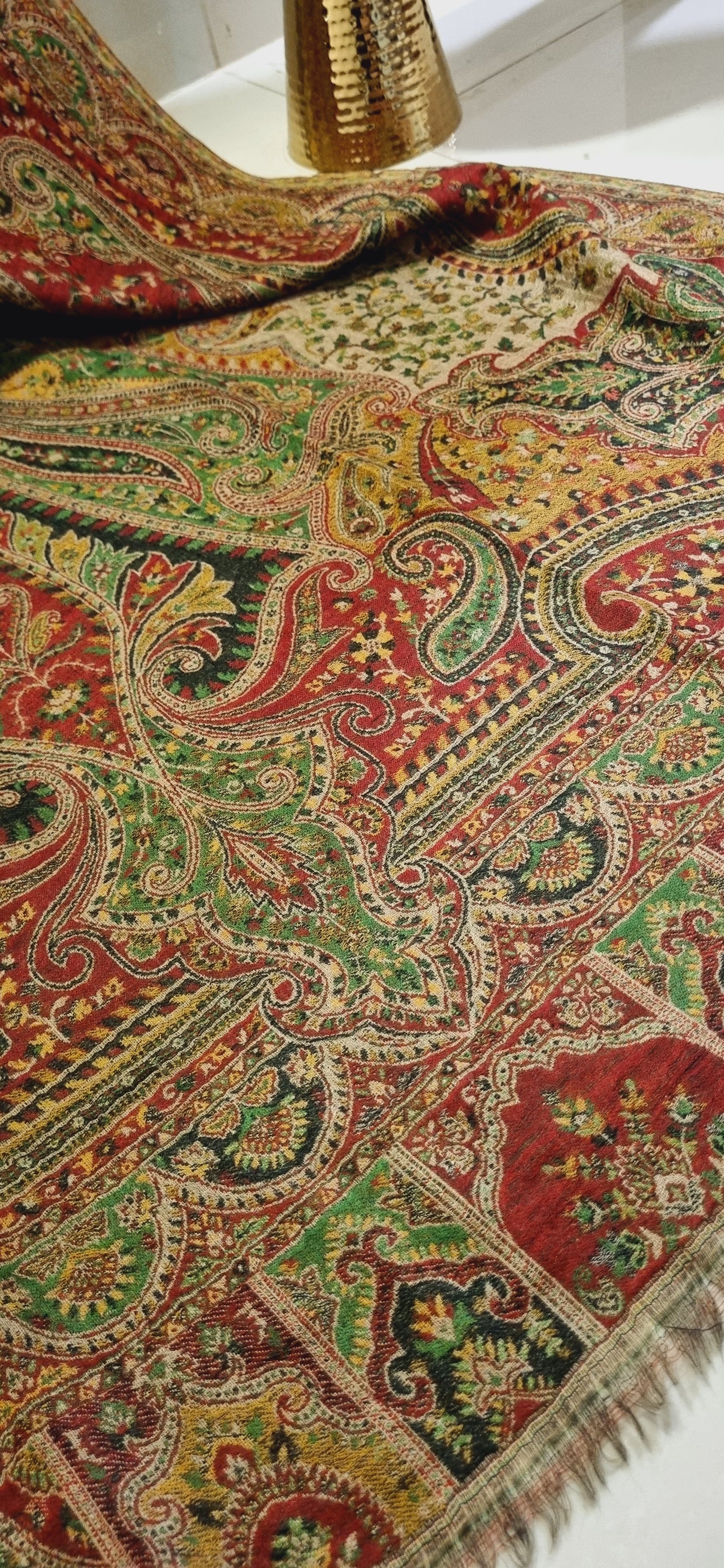 Persian reversible kaani shawl