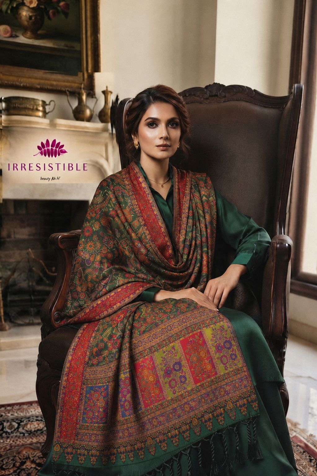 Kaani shawl: silk