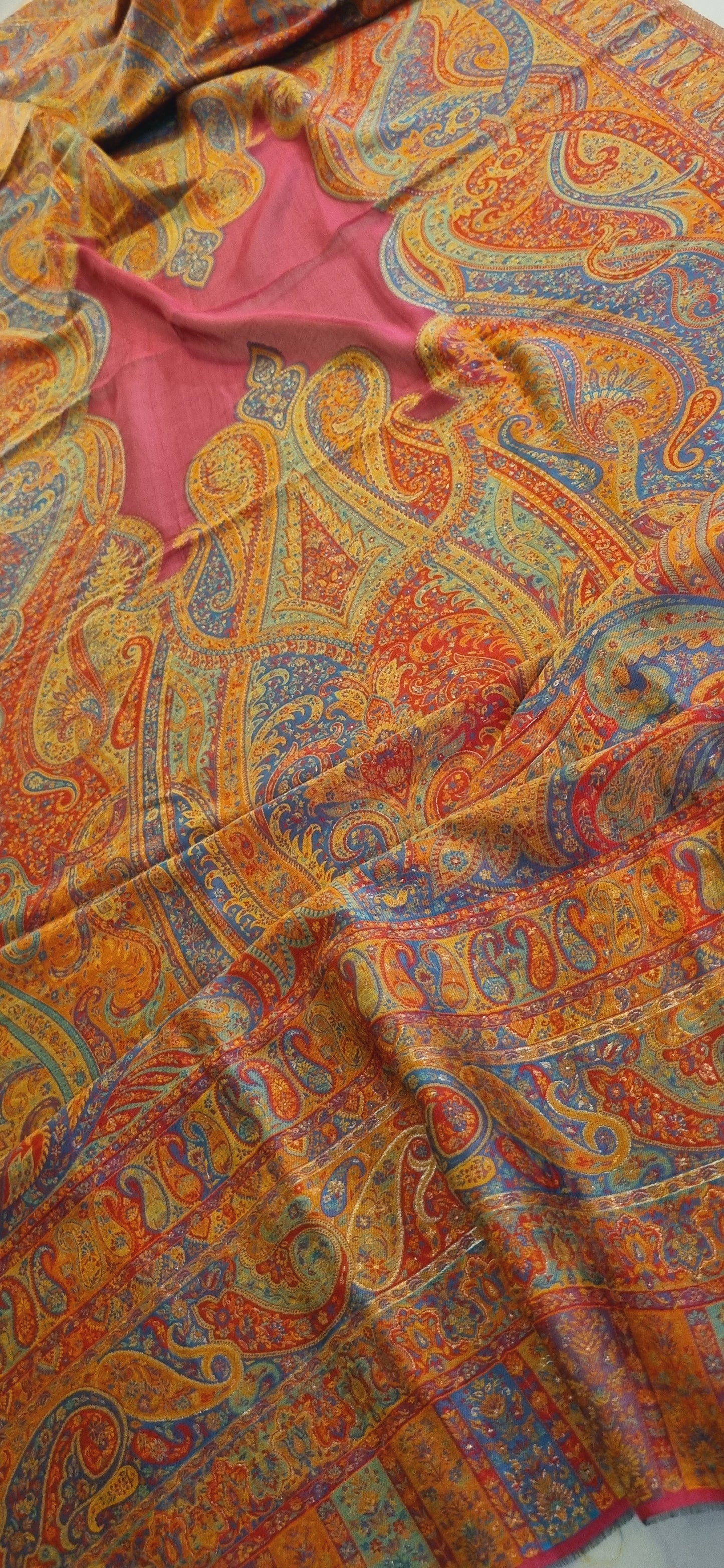 Silk kaani shawl
