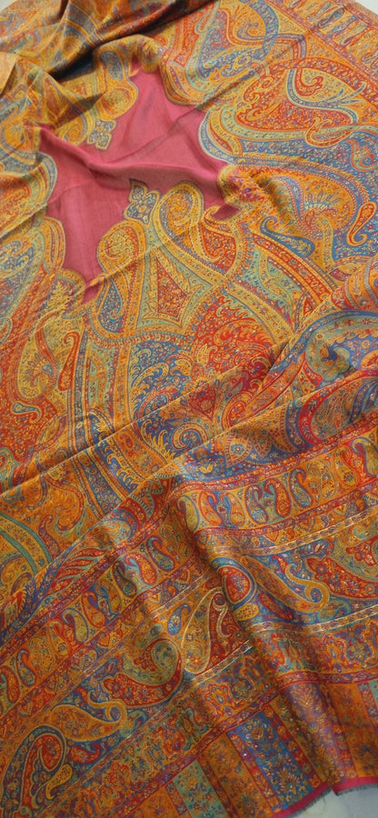 Silk kaani shawl