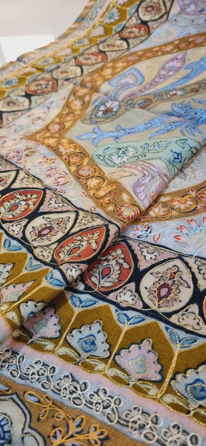 Reelkar pashmina shawl
