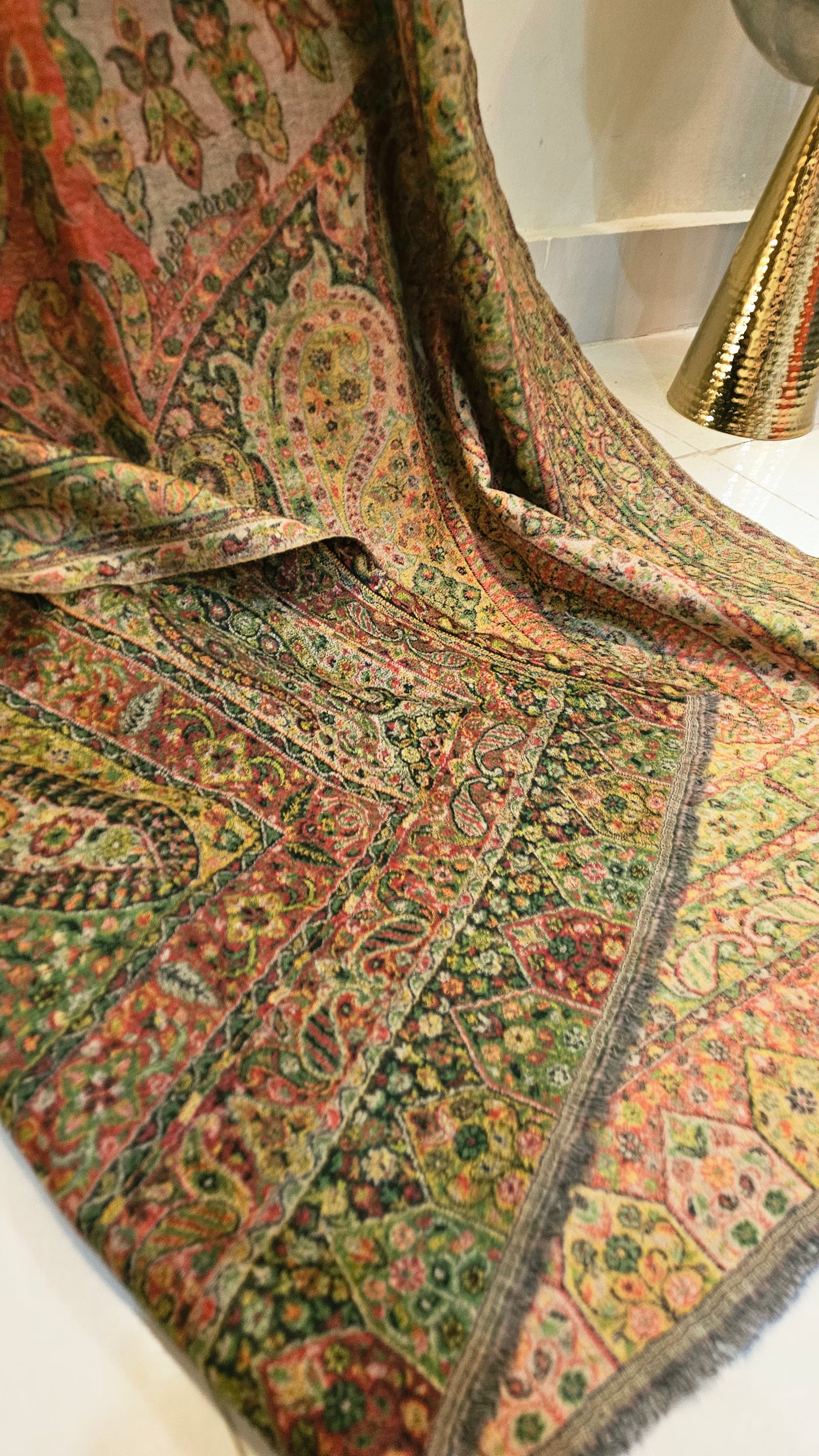Persian kaani reversible: Pashmina