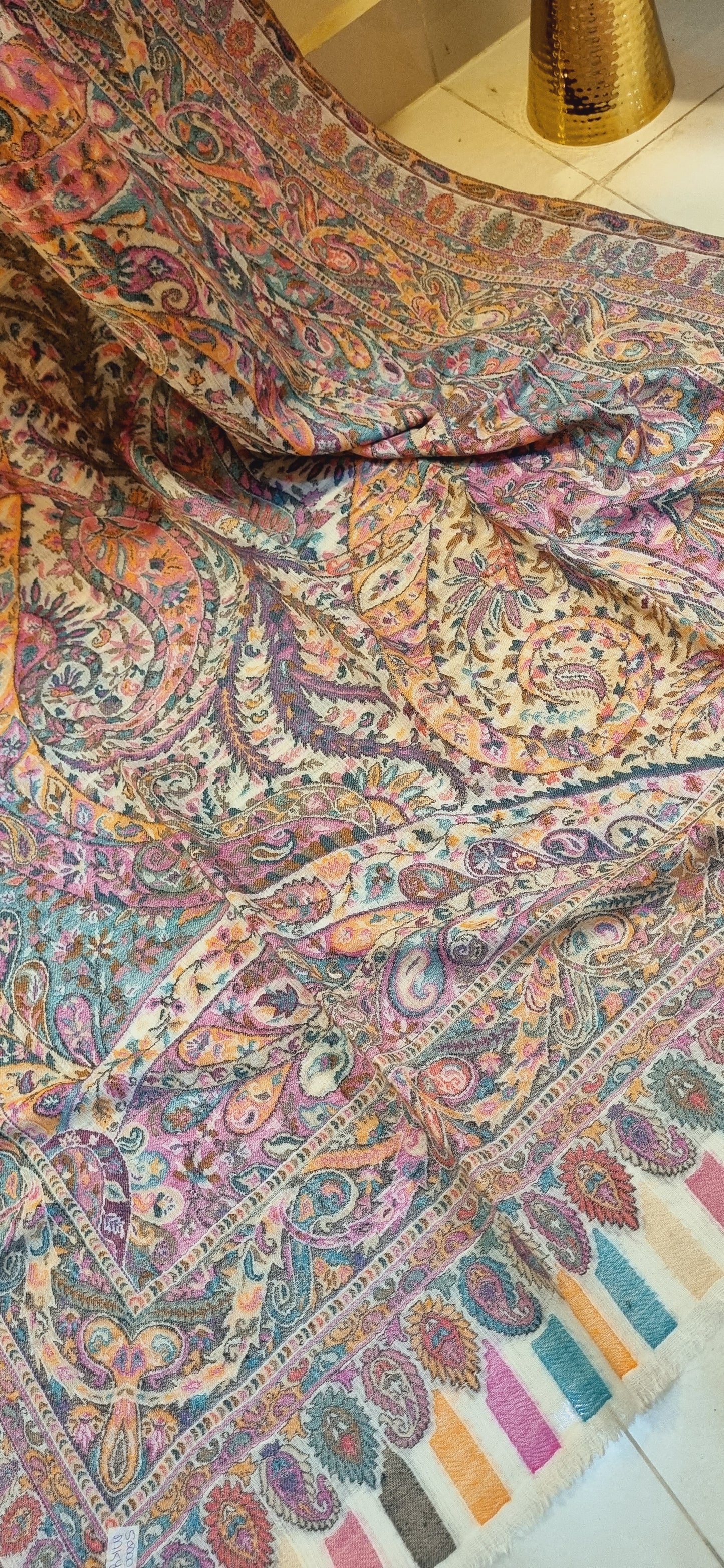 Persian kaani Pashmina shawl