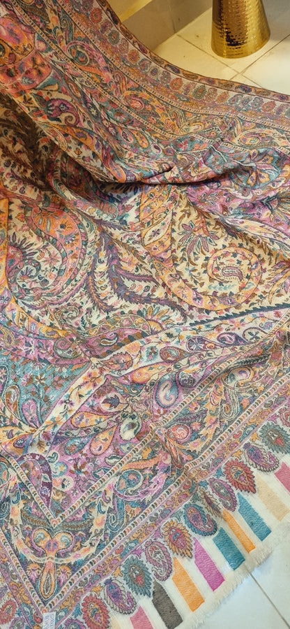 Persian kaani Pashmina shawl