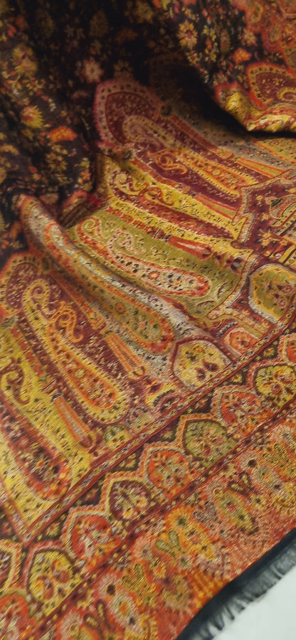 Moonlight gandhara reversible kaani shawl